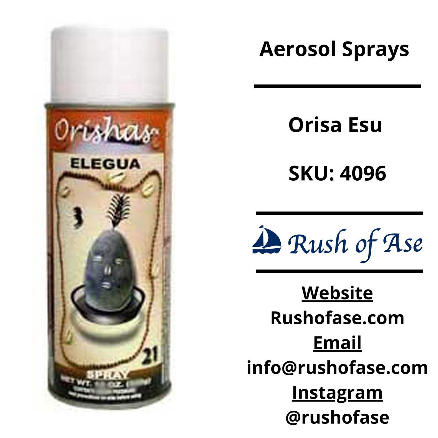 Aerosol Sprays | Intention, Orisa, and Scented