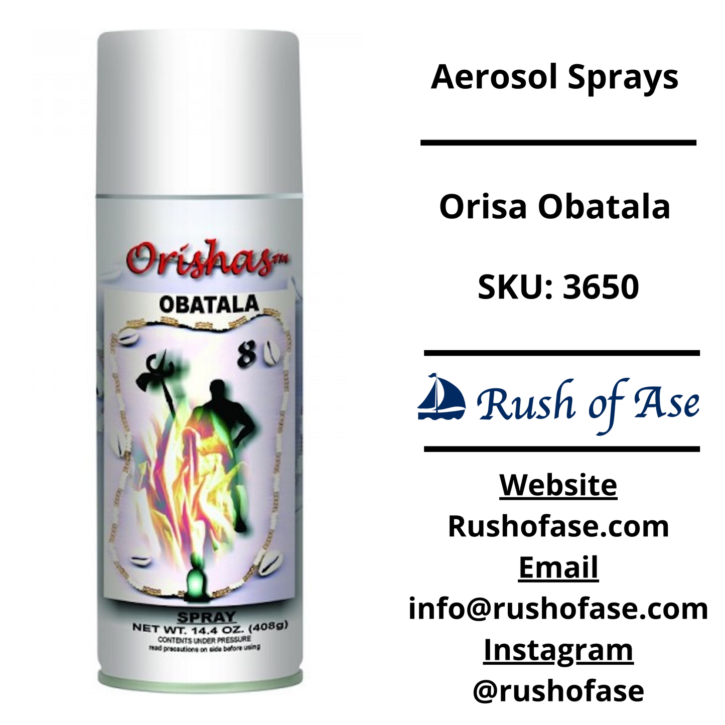 Aerosol Sprays | Intention, Orisa, and Scented