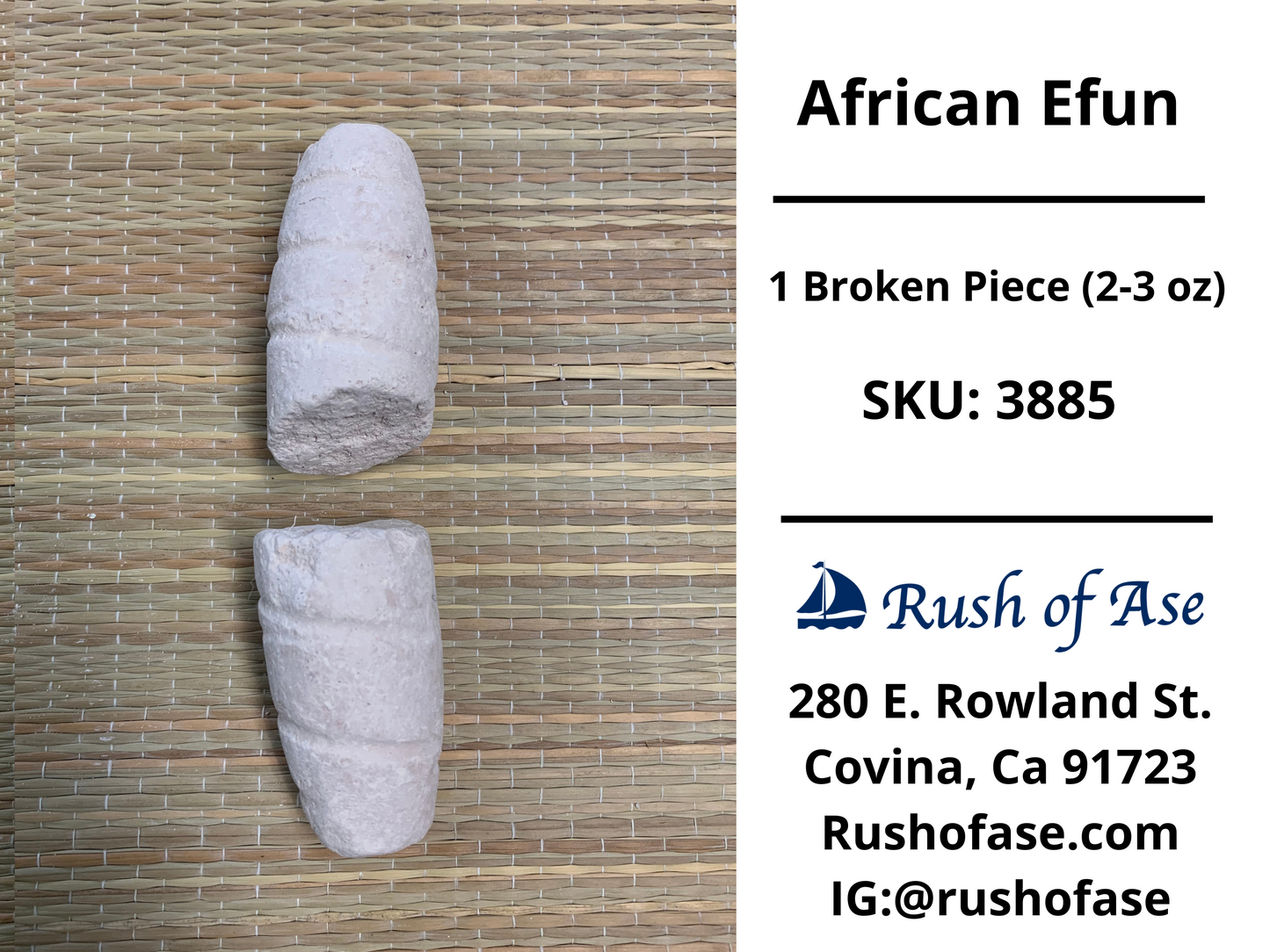 Chalk | African Efun | Efun Nigeriano | Cascarilla