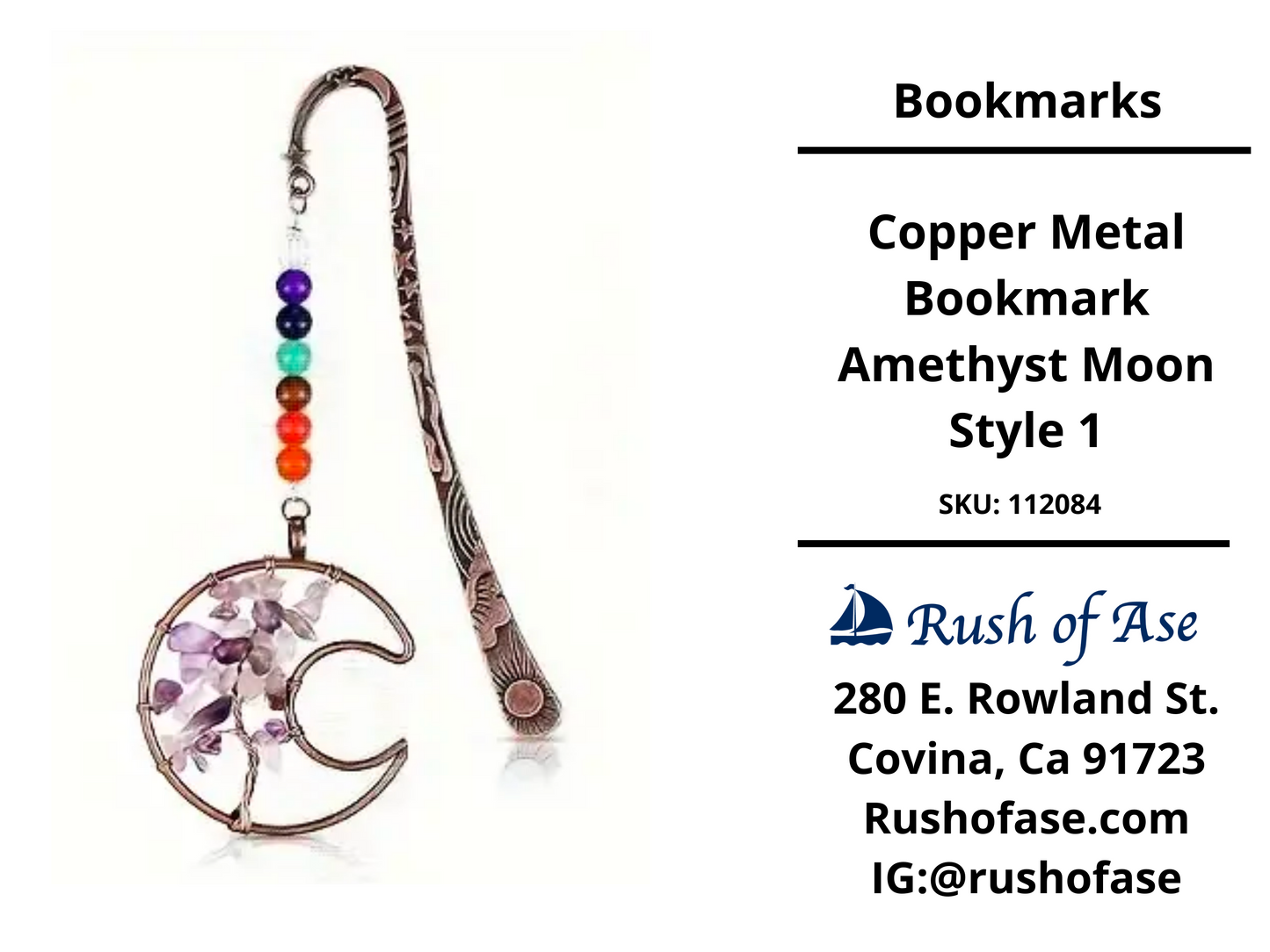 Bookmarks | Copper Metal Bookmarks
