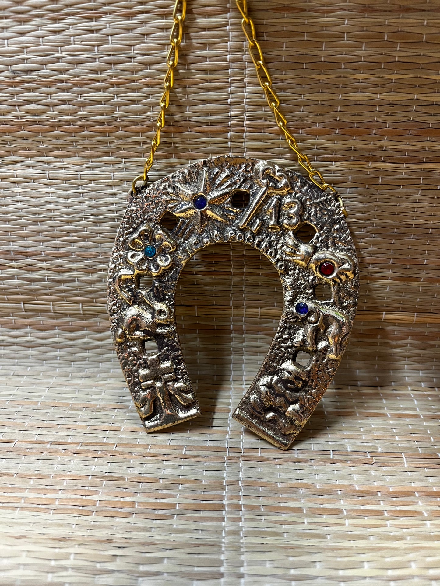 Decor | Hanging Brass Horse Shoe