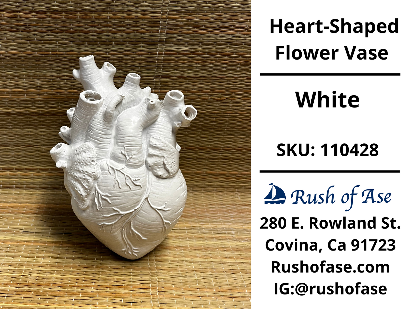 Vase | Heart-Shaped Flower Vase