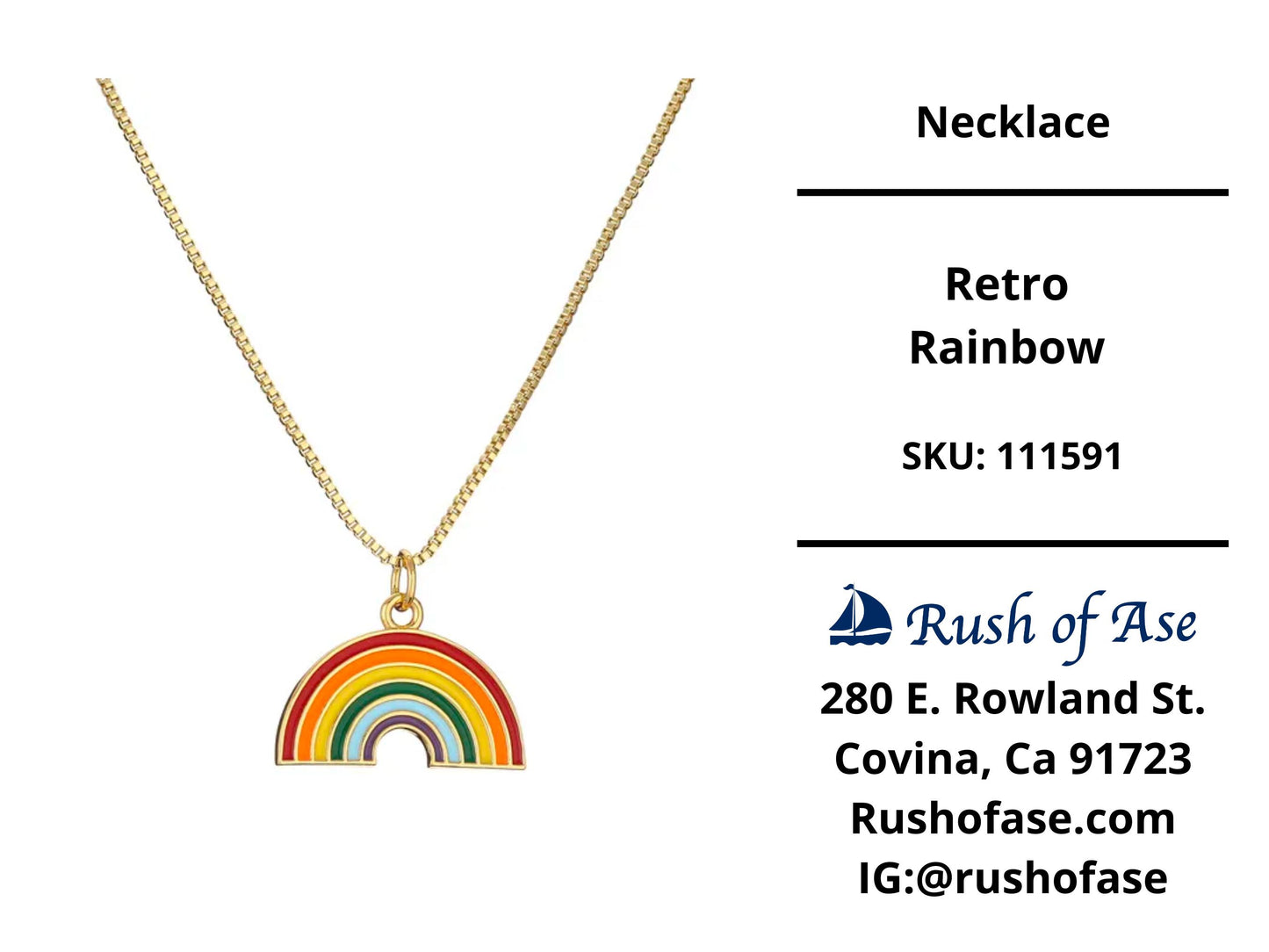 Necklace | Rainbow Necklaces