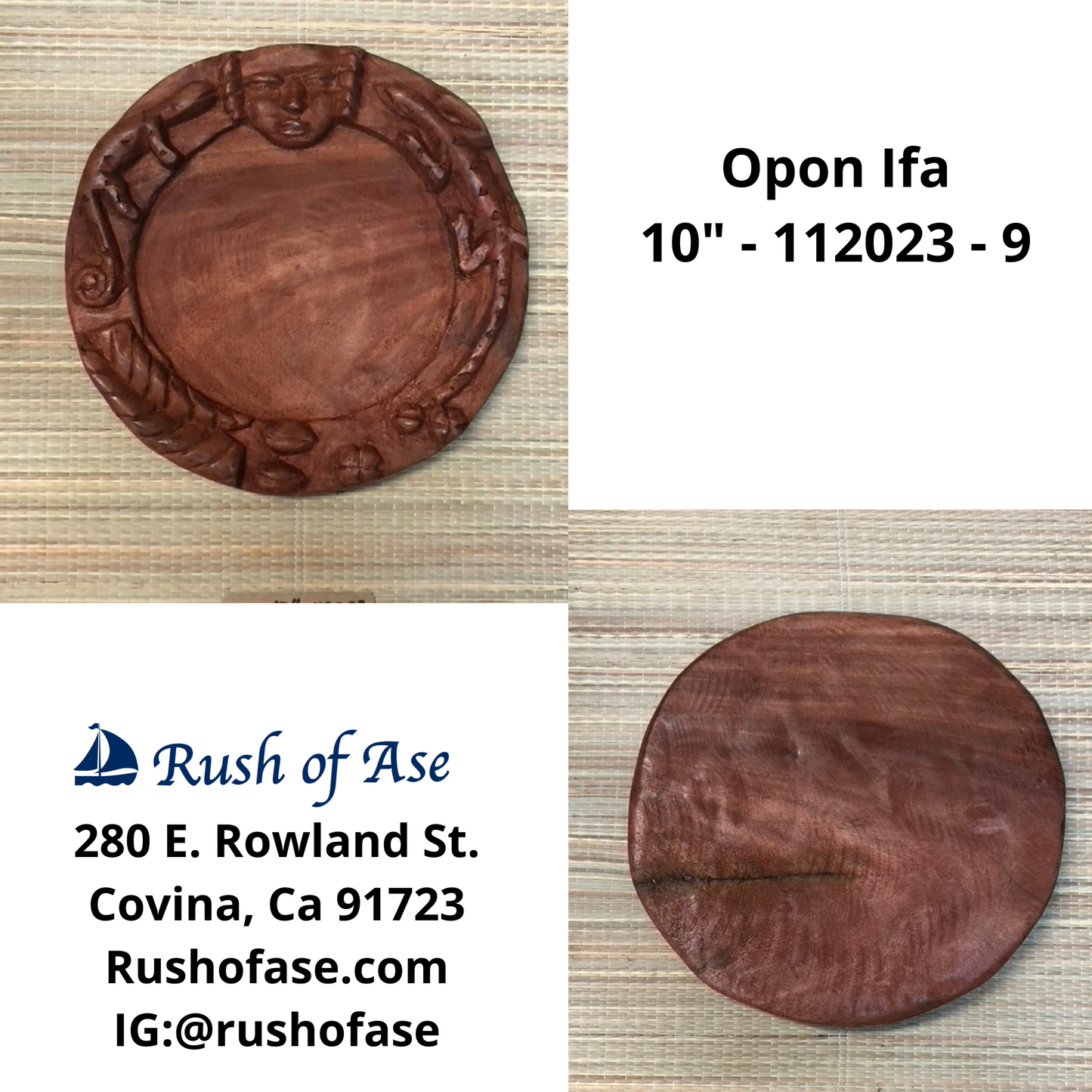 Boards | Ifa Boards | Opon Ifa | Circle Opon Ifa