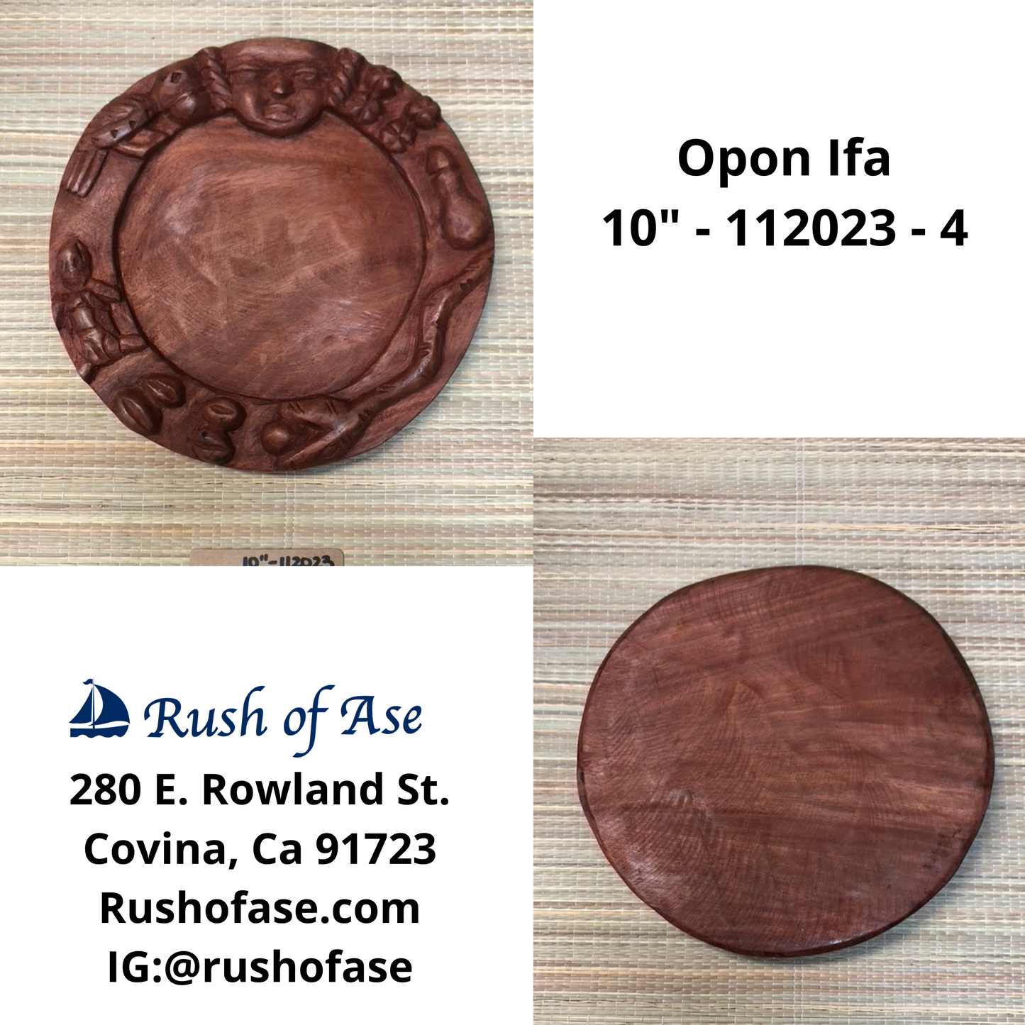 Boards | Ifa Boards | Opon Ifa | Circle Opon Ifa