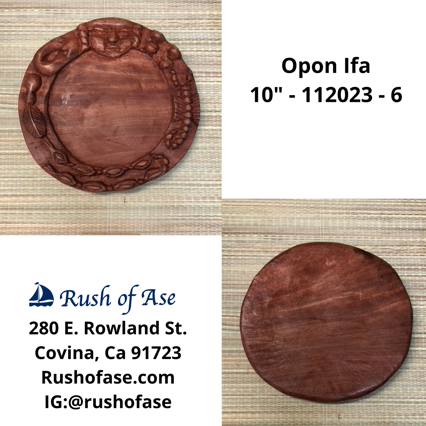 Boards | Ifa Boards | Opon Ifa | Circle Opon Ifa