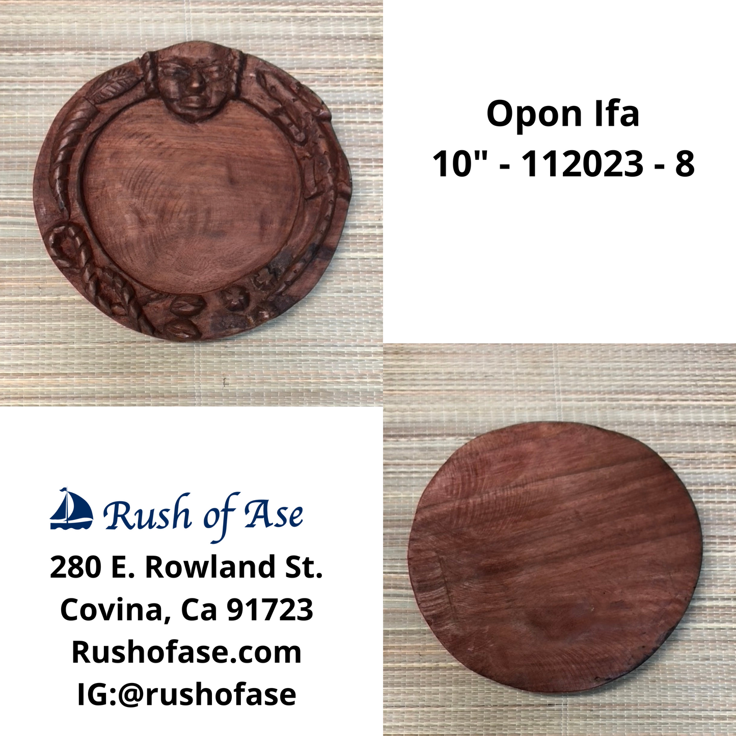 Boards | Ifa Boards | Opon Ifa | Circle Opon Ifa
