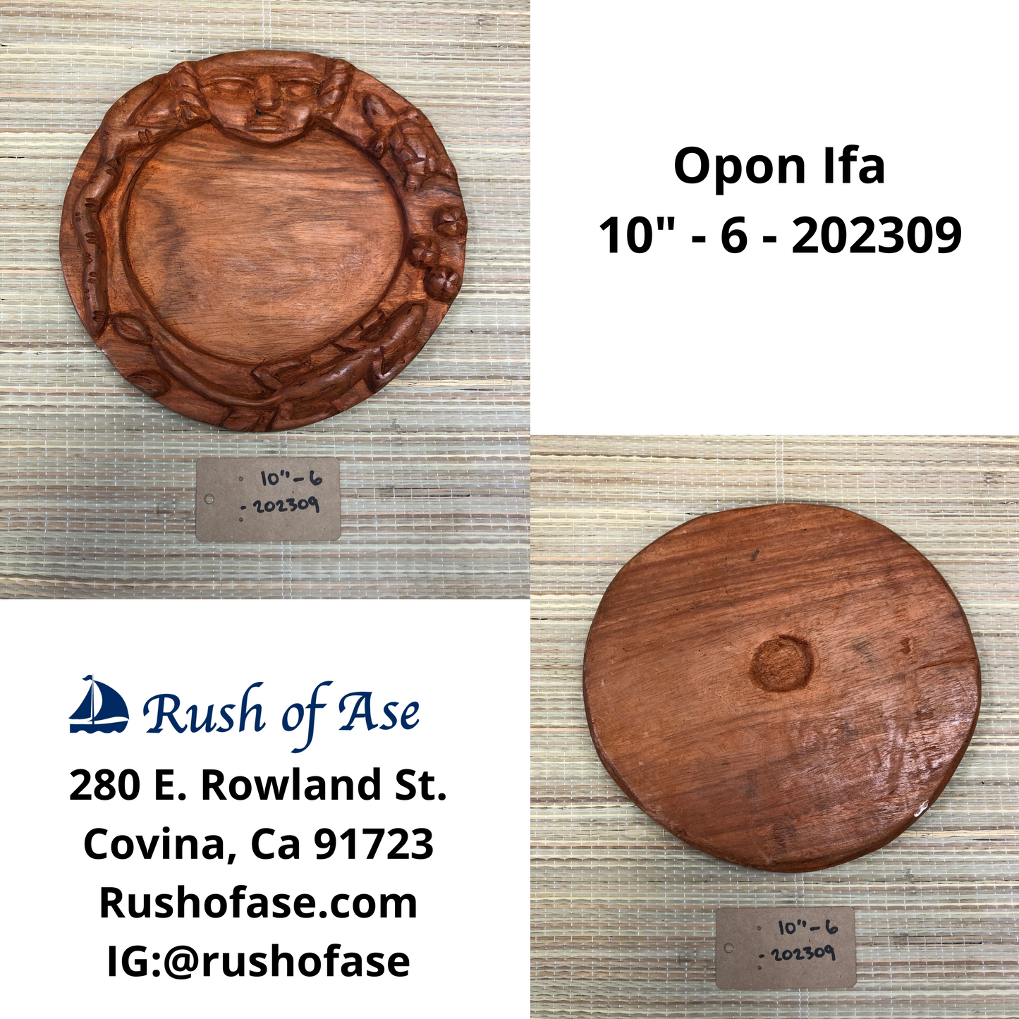 Boards | Ifa Boards | Opon Ifa | Circle Opon Ifa
