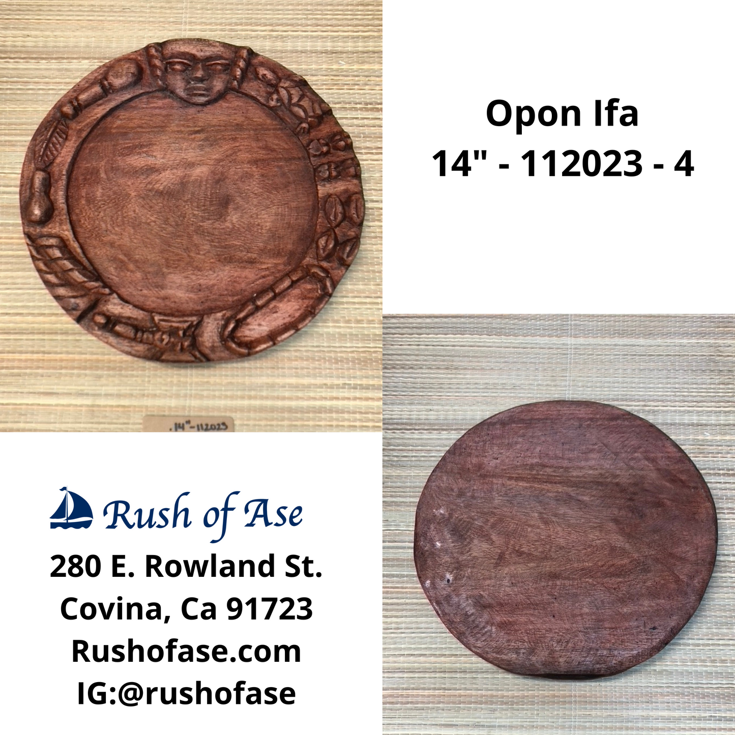 Boards | Ifa Boards | Opon Ifa | Circle Opon Ifa