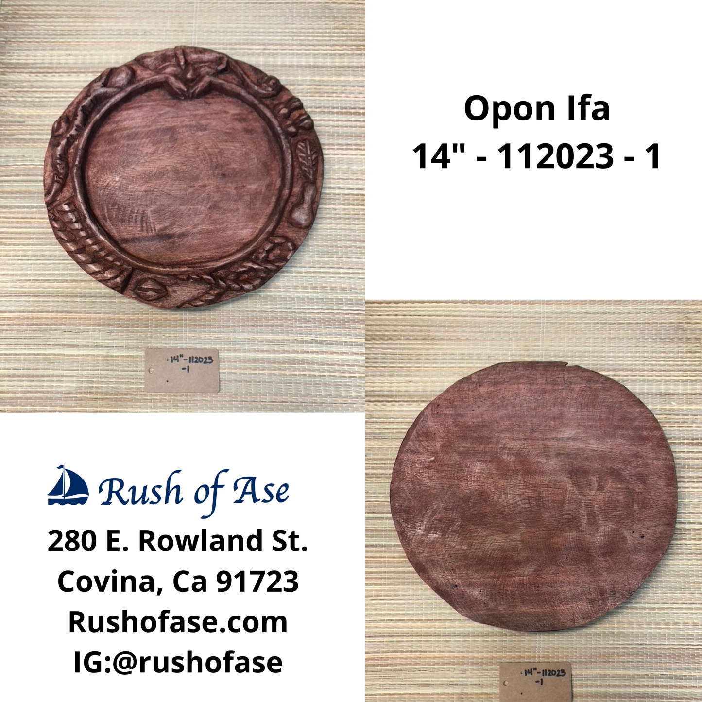 Boards | Ifa Boards | Opon Ifa | Circle Opon Ifa