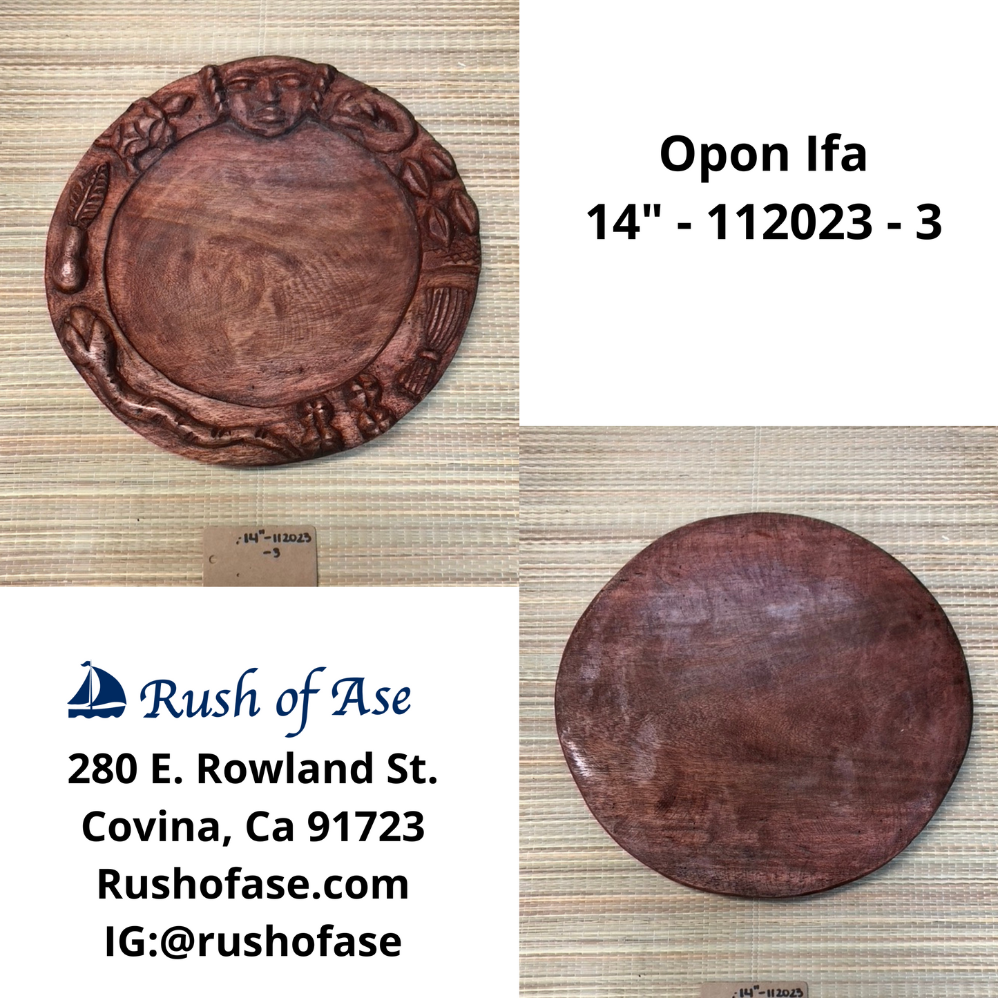 Boards | Ifa Boards | Opon Ifa | Circle Opon Ifa