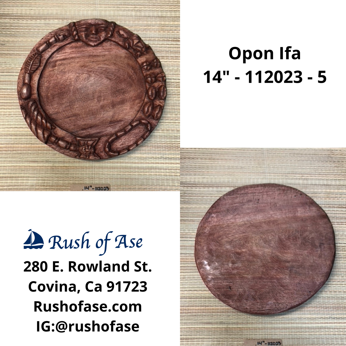 Boards | Ifa Boards | Opon Ifa | Circle Opon Ifa