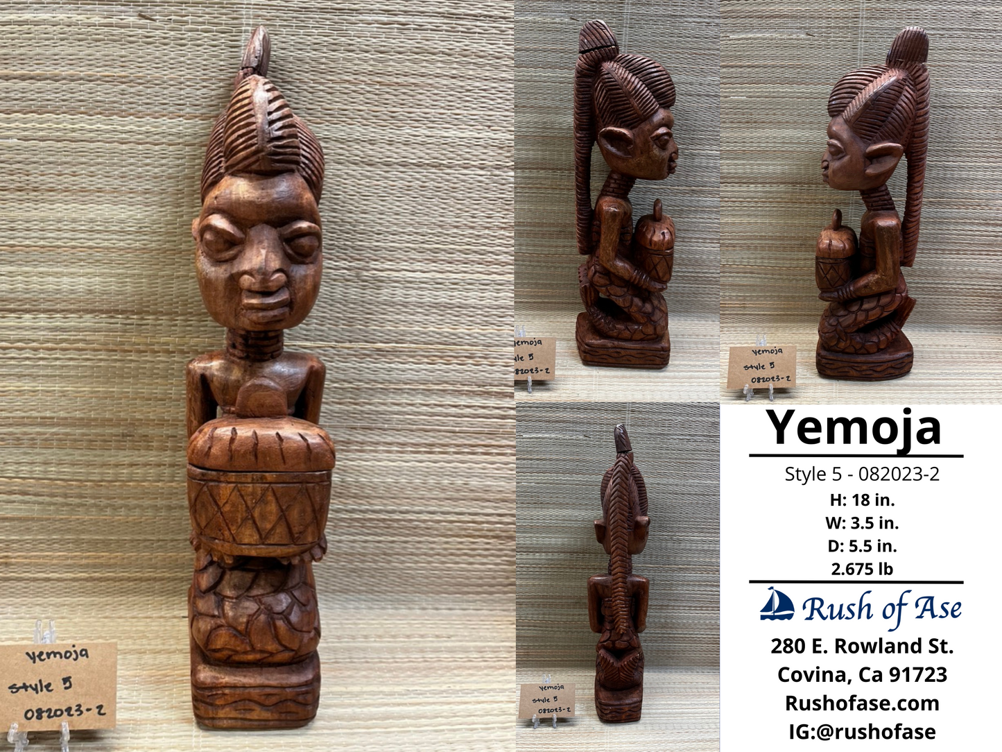 Statues | Orisa Statues | Yemoja - Style 5