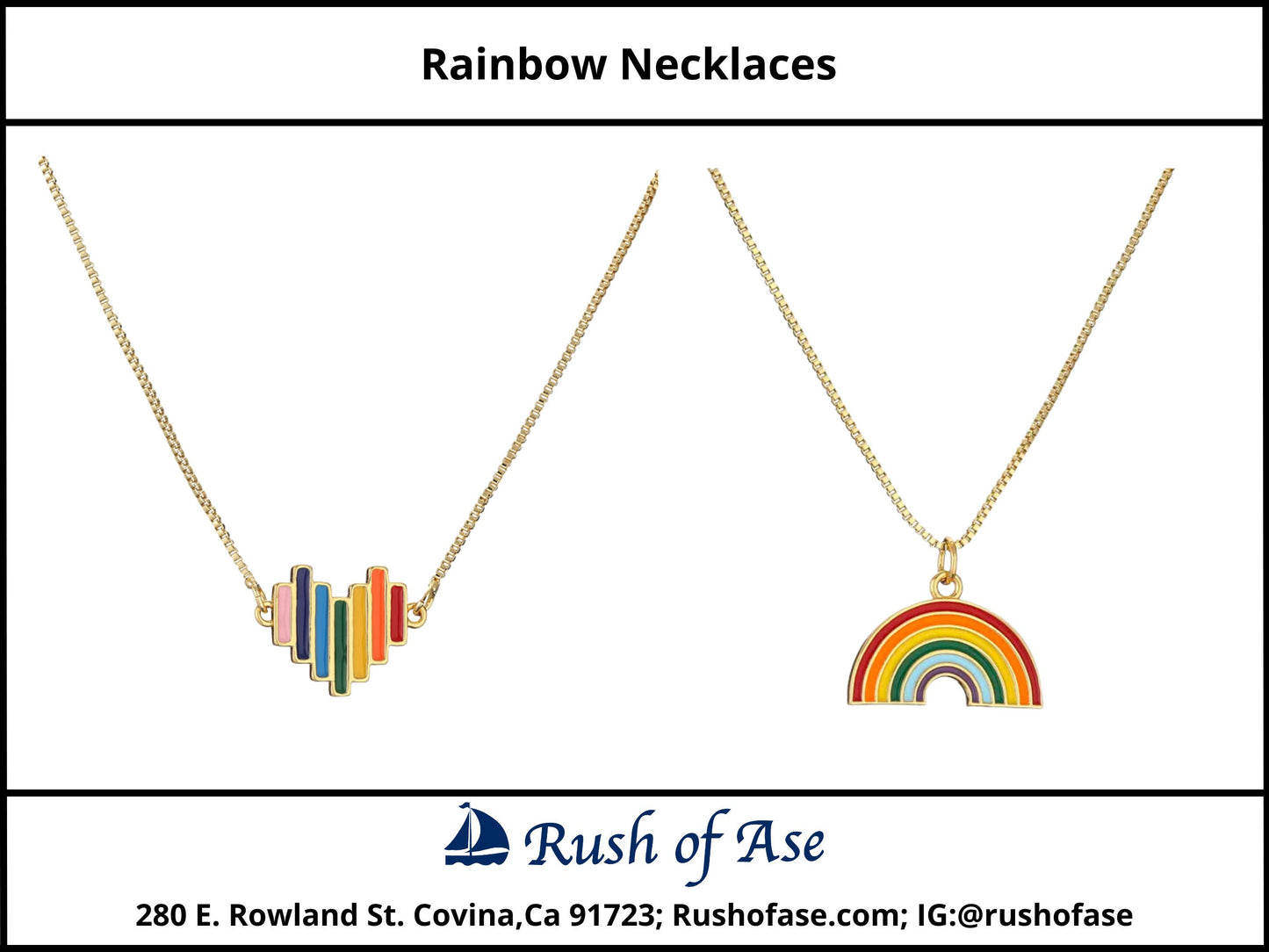 Necklace | Rainbow Necklaces