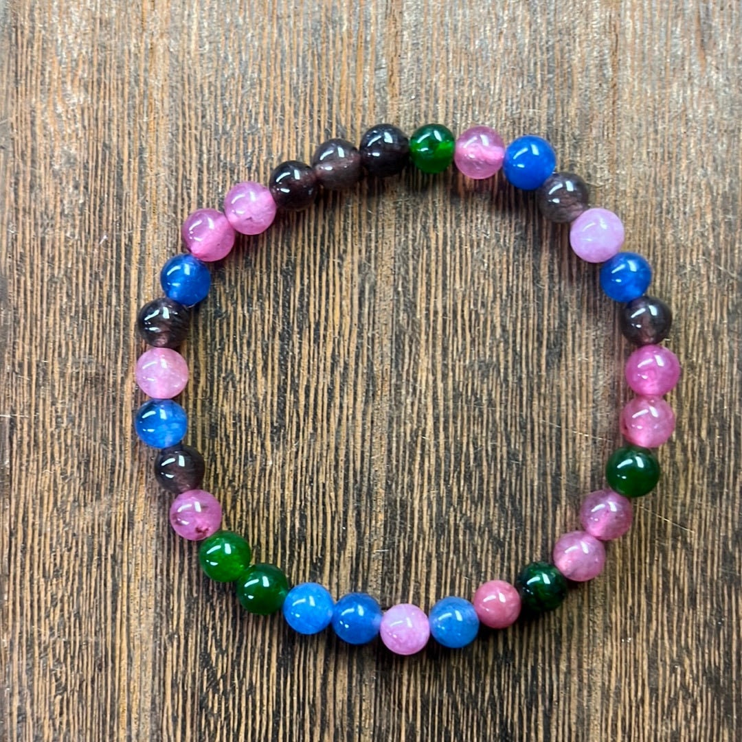 Stone Bracelet 6mm | Stretch Stone Bracelet