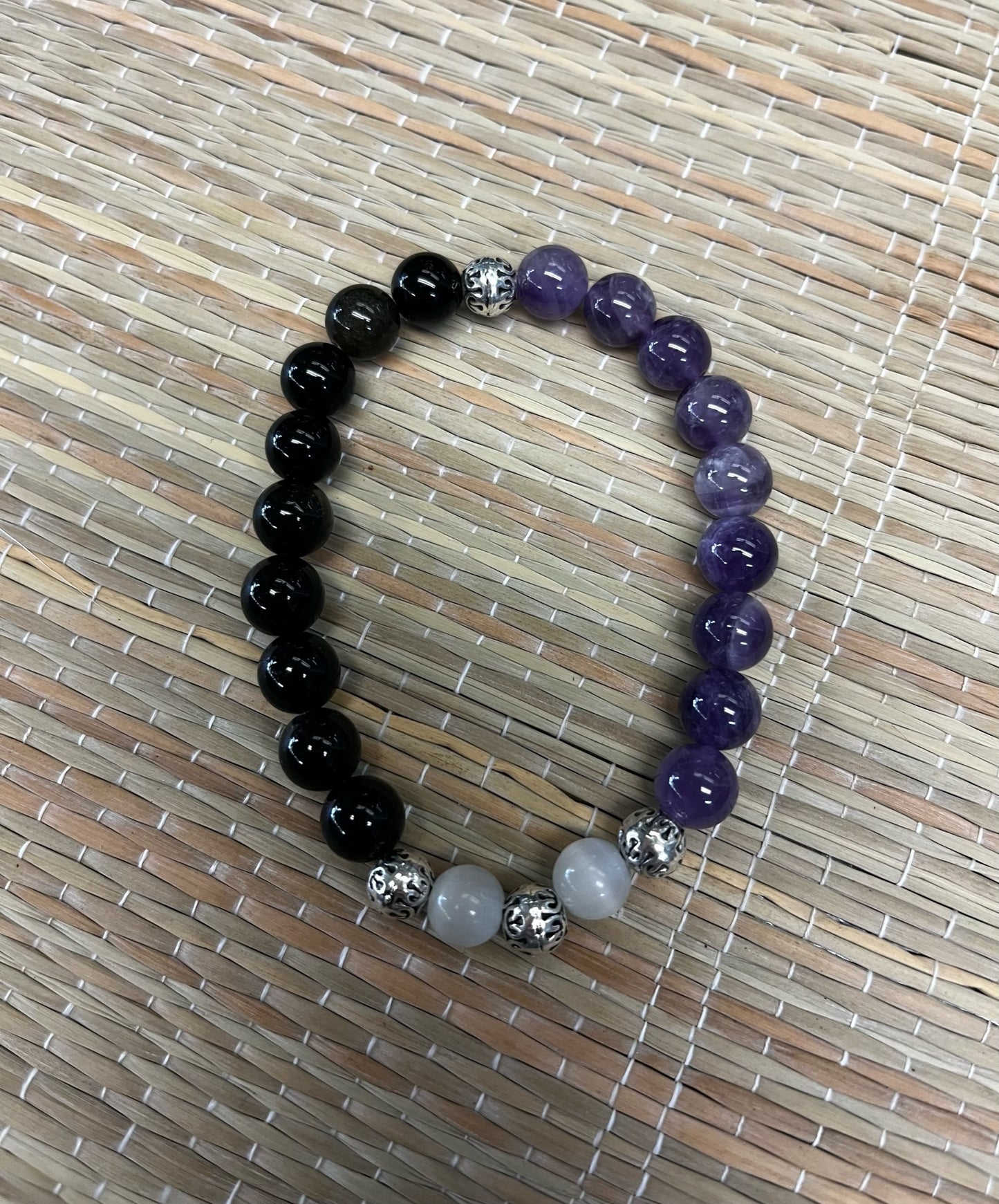 Stone Bracelet 8mm | Stretch Mix Stone Bracelet