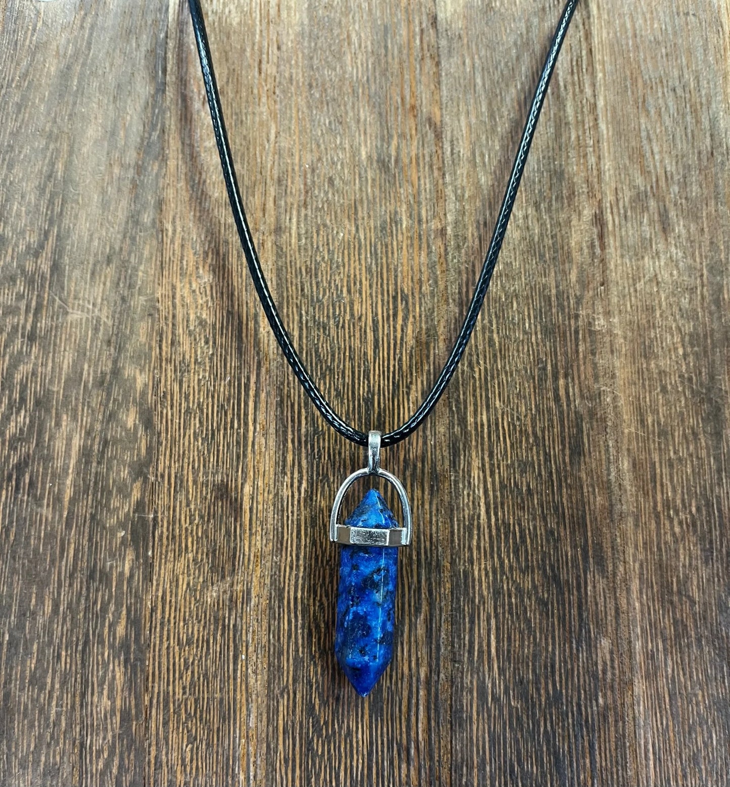 Stone Necklaces | Blue Sky Quartz Hexagonal Pendant