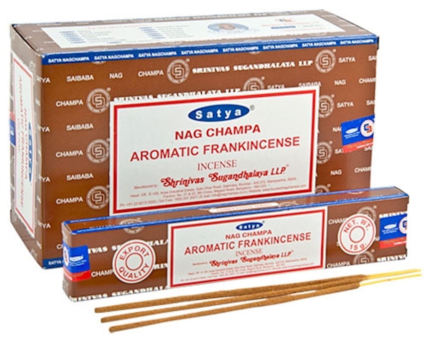 Incense Sticks | Aromatic Frankincense Satya Nag Champa Incense Sticks