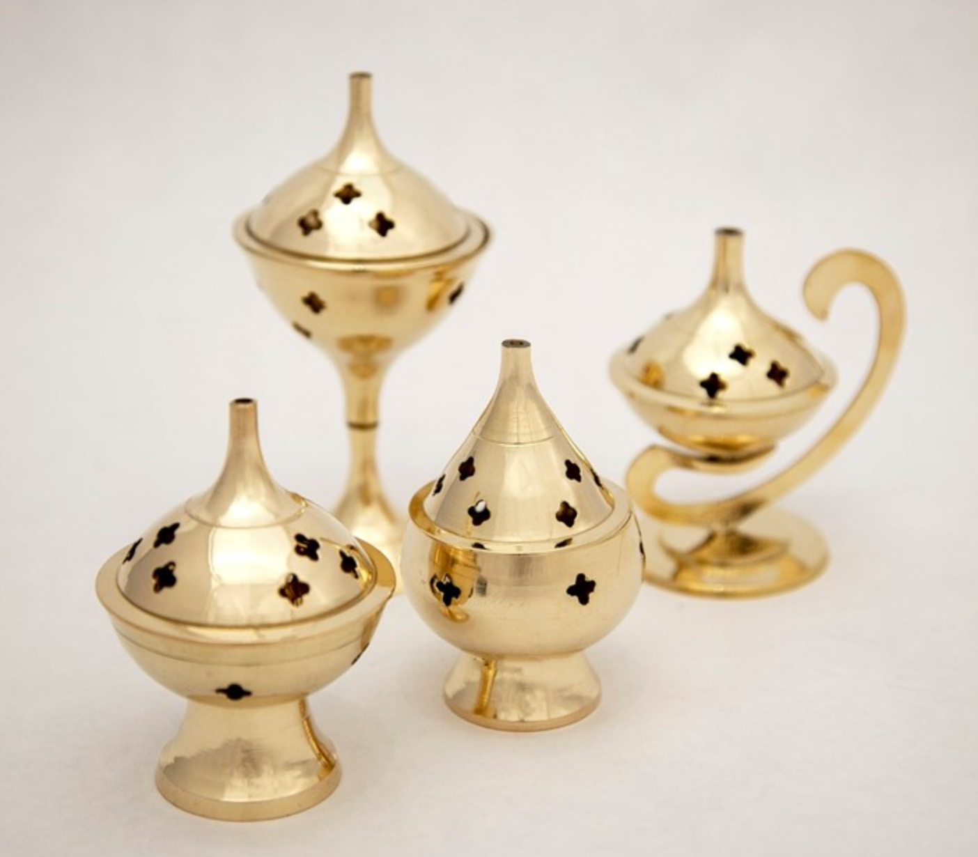 Incense Burner | Gold Brass Burners