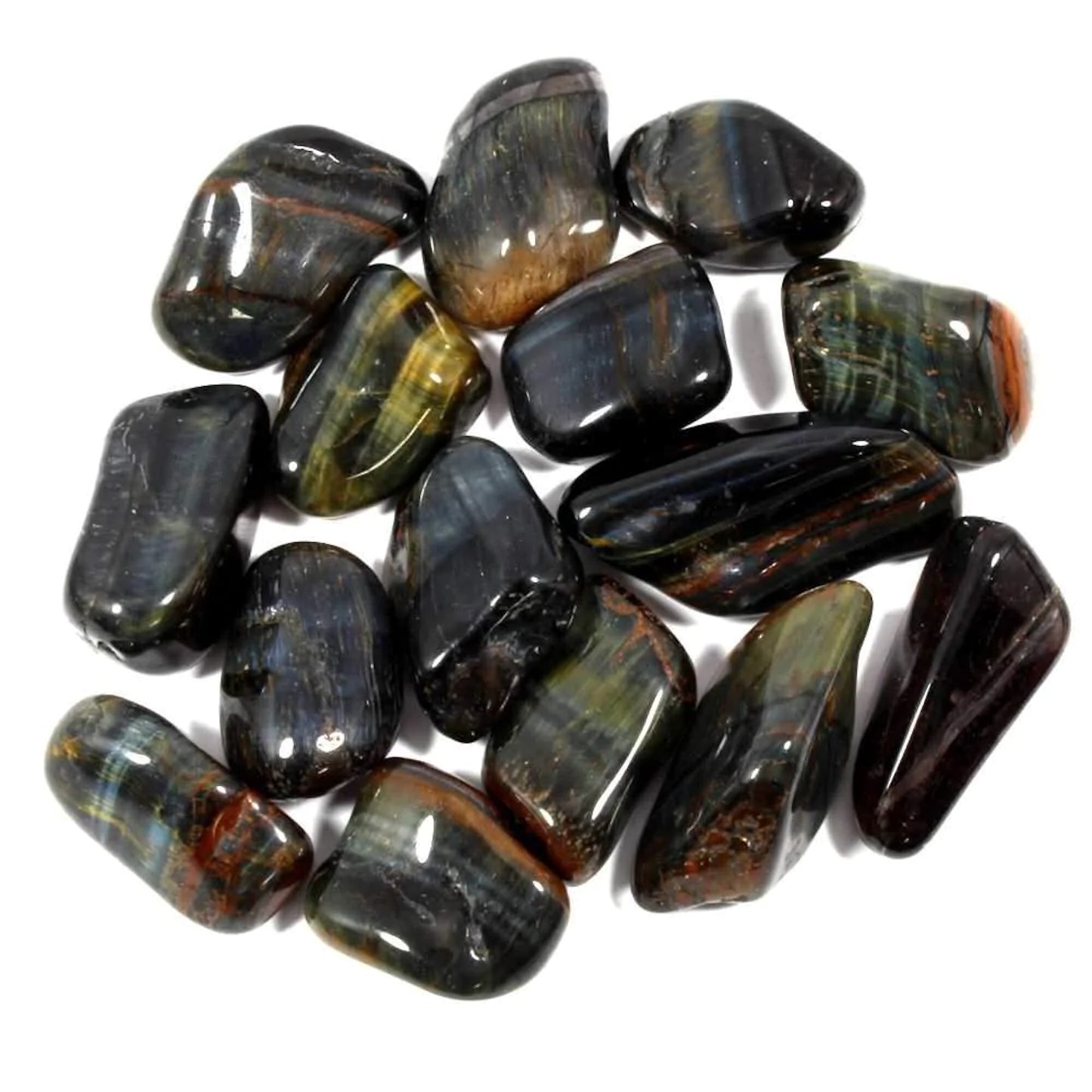 Stones | Tiger's Eye | Blue Tiger's Eye | Polished Stones