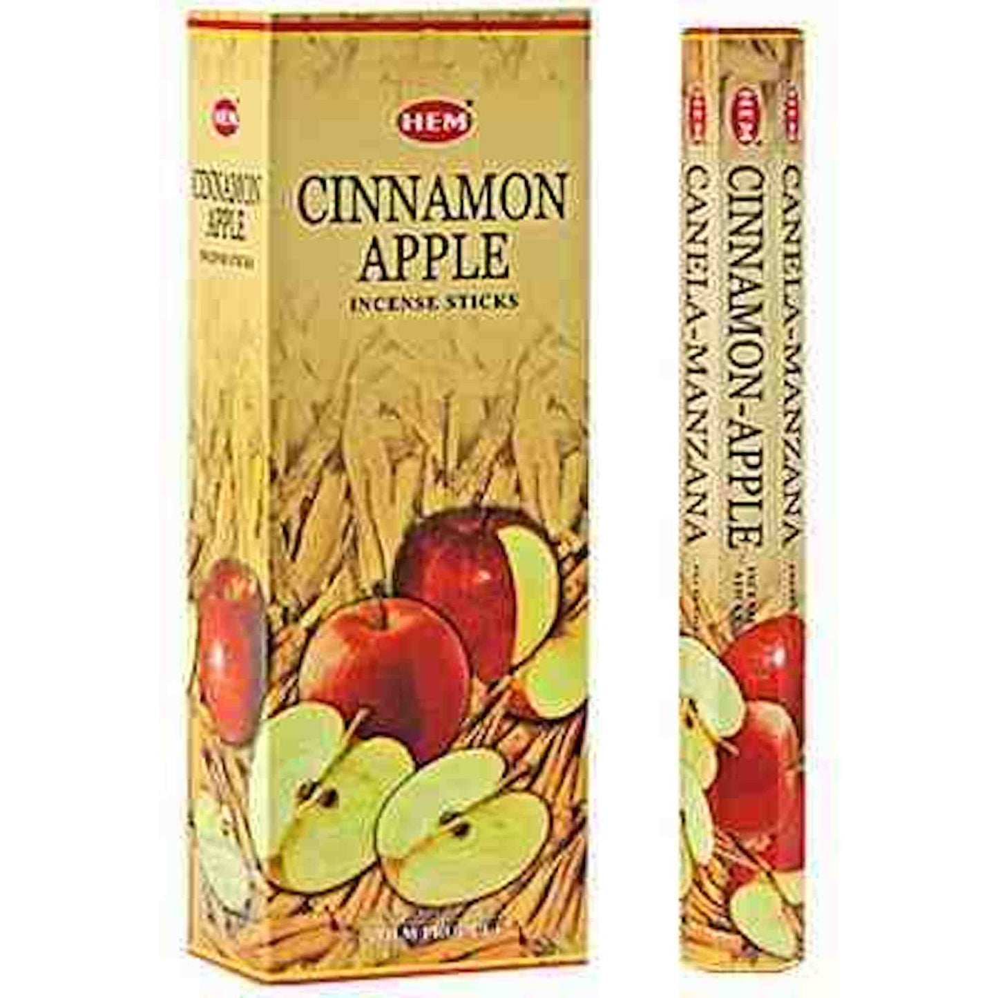 Incense Sticks | Cinnamon Apple HEM Hexagon Incense Sticks