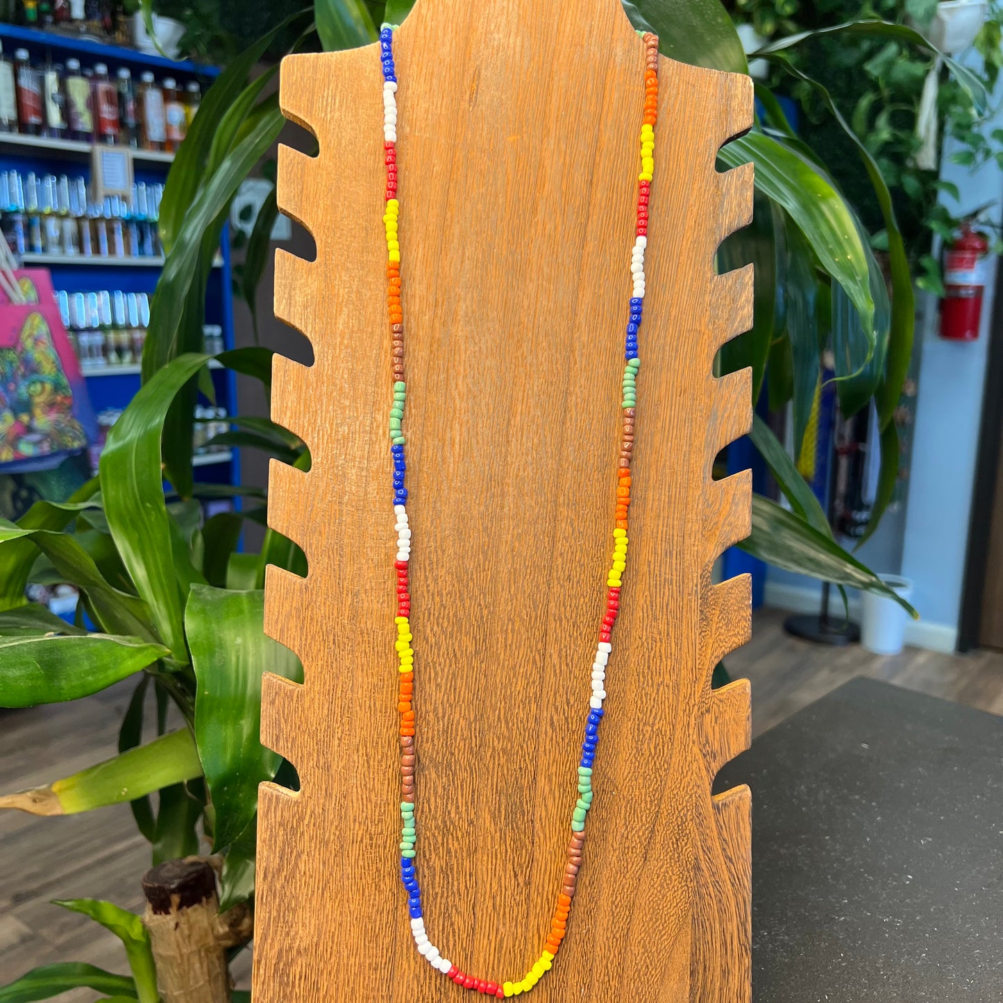 Necklaces | Eleke | Orisa Necklace - Single Strand Beaded Necklace - 4mm | Wholesale