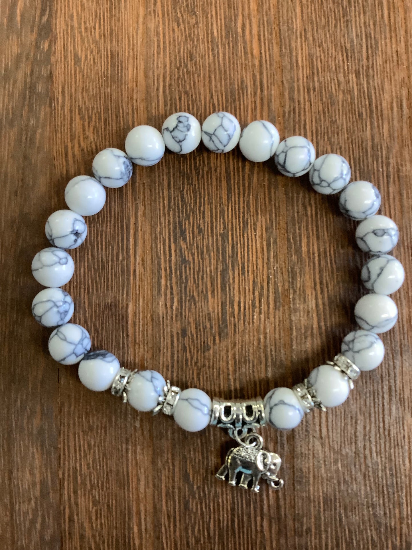 Stone Bracelet 8mm | Stone Pendants