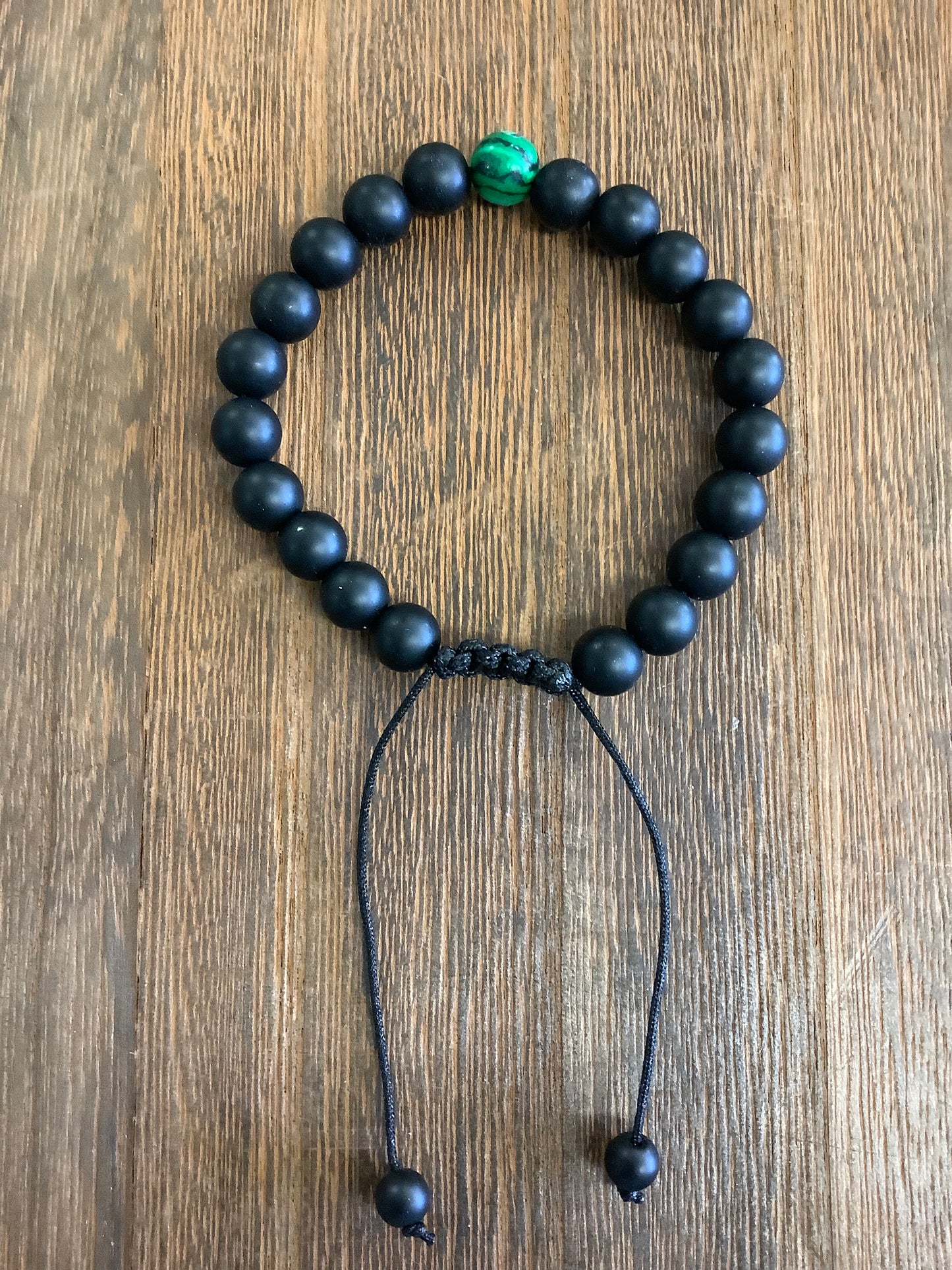 Stone Bracelet 8mm | Adjustable Stone Bracelet