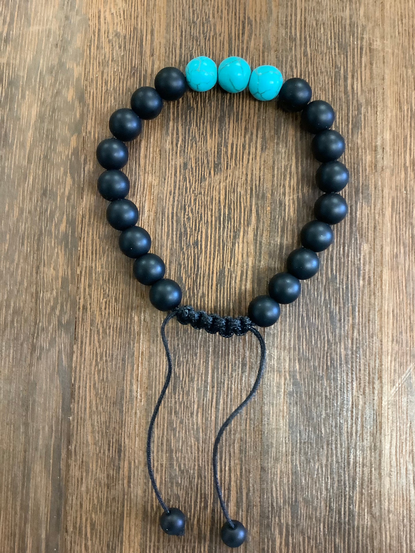 Stone Bracelet 8mm | Adjustable Stone Bracelet