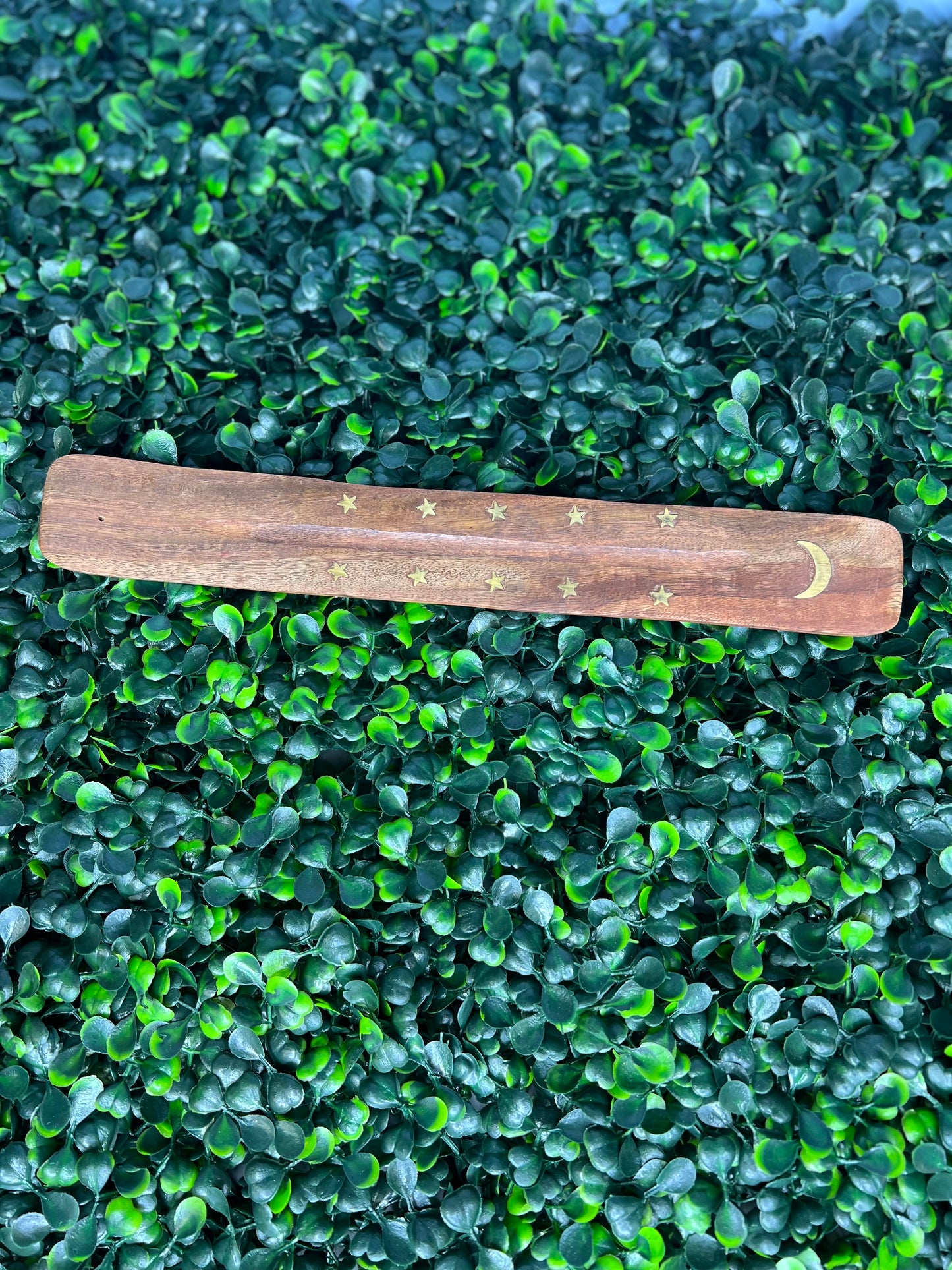 Wooden Incense Stick Boat Burners - 10"