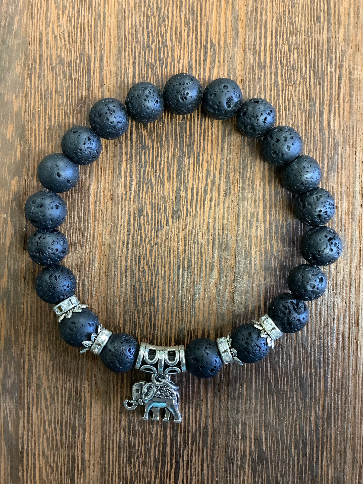 Stone Bracelet 8mm | Stone Pendants