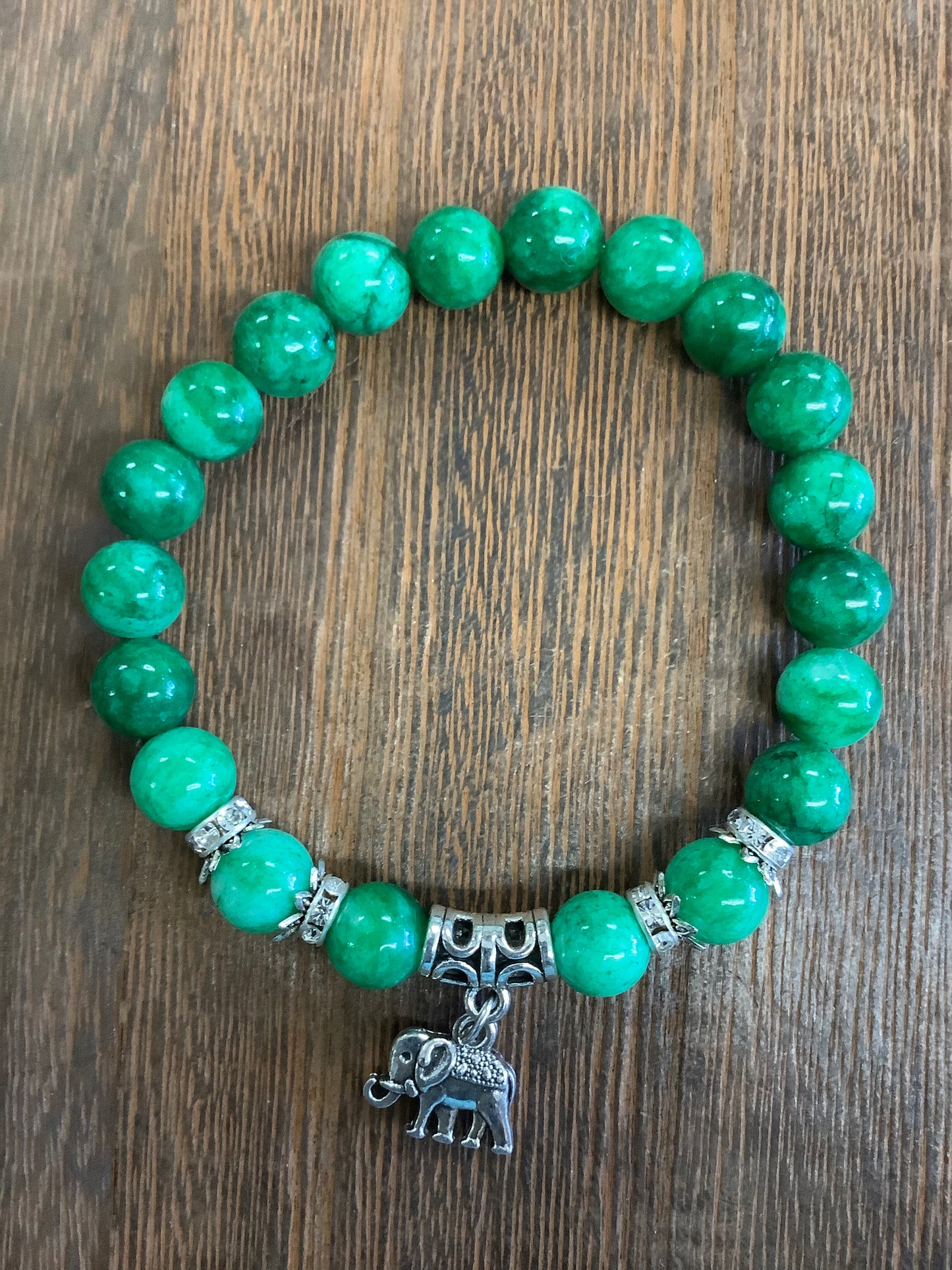 Stone Bracelet 8mm | Stone Pendants