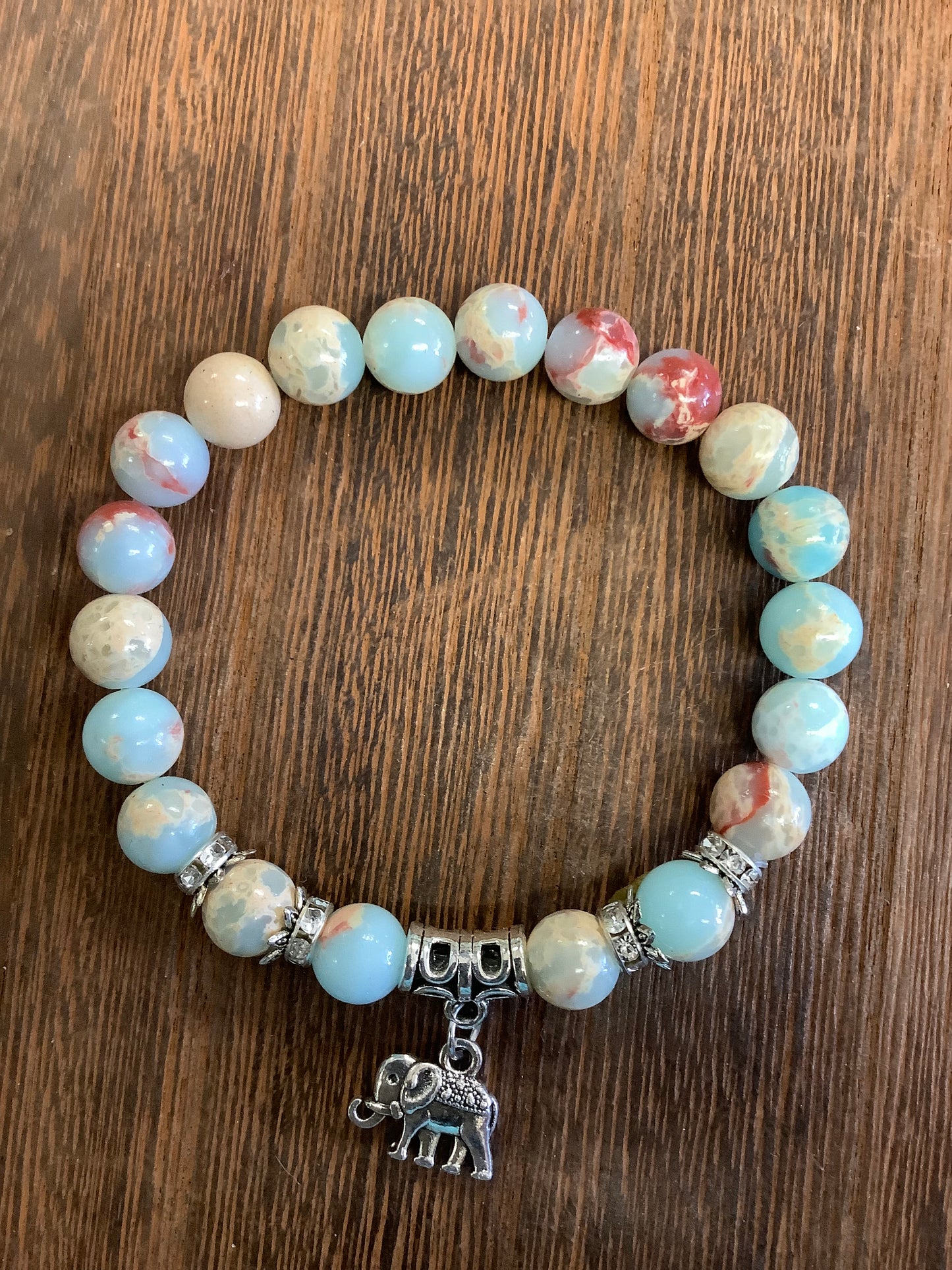Stone Bracelet 8mm | Stone Pendants