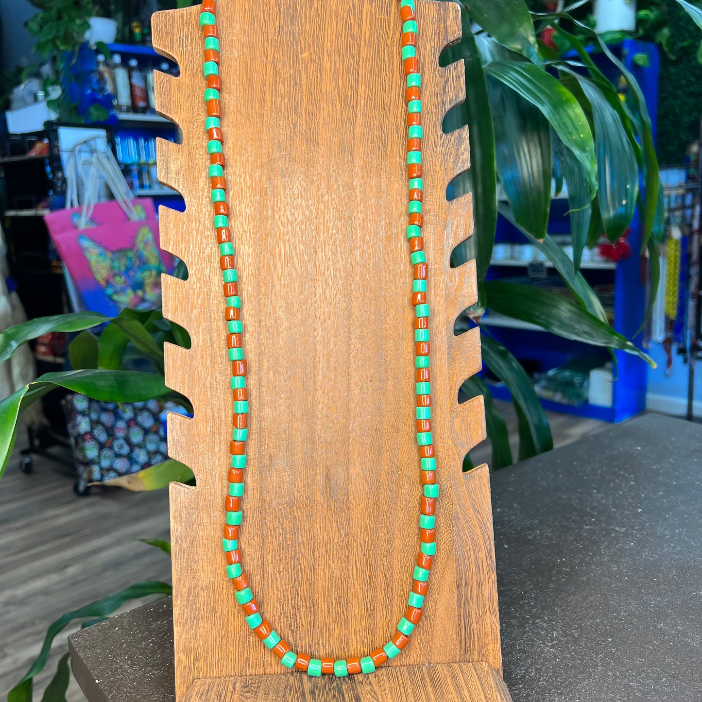 Necklaces | Eleke | Orisa Necklace - Single Strand Beaded Necklace - 4mm | Wholesale