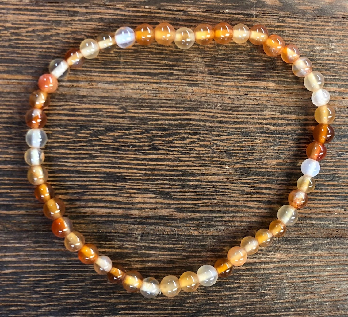 Stone Bracelet 4mm | Stone Stretch Bracelet