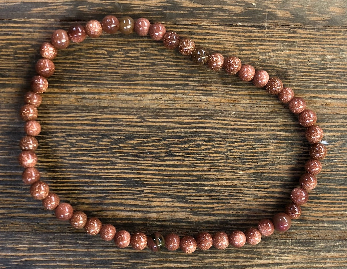 Stone Bracelet 4mm | Stone Stretch Bracelet