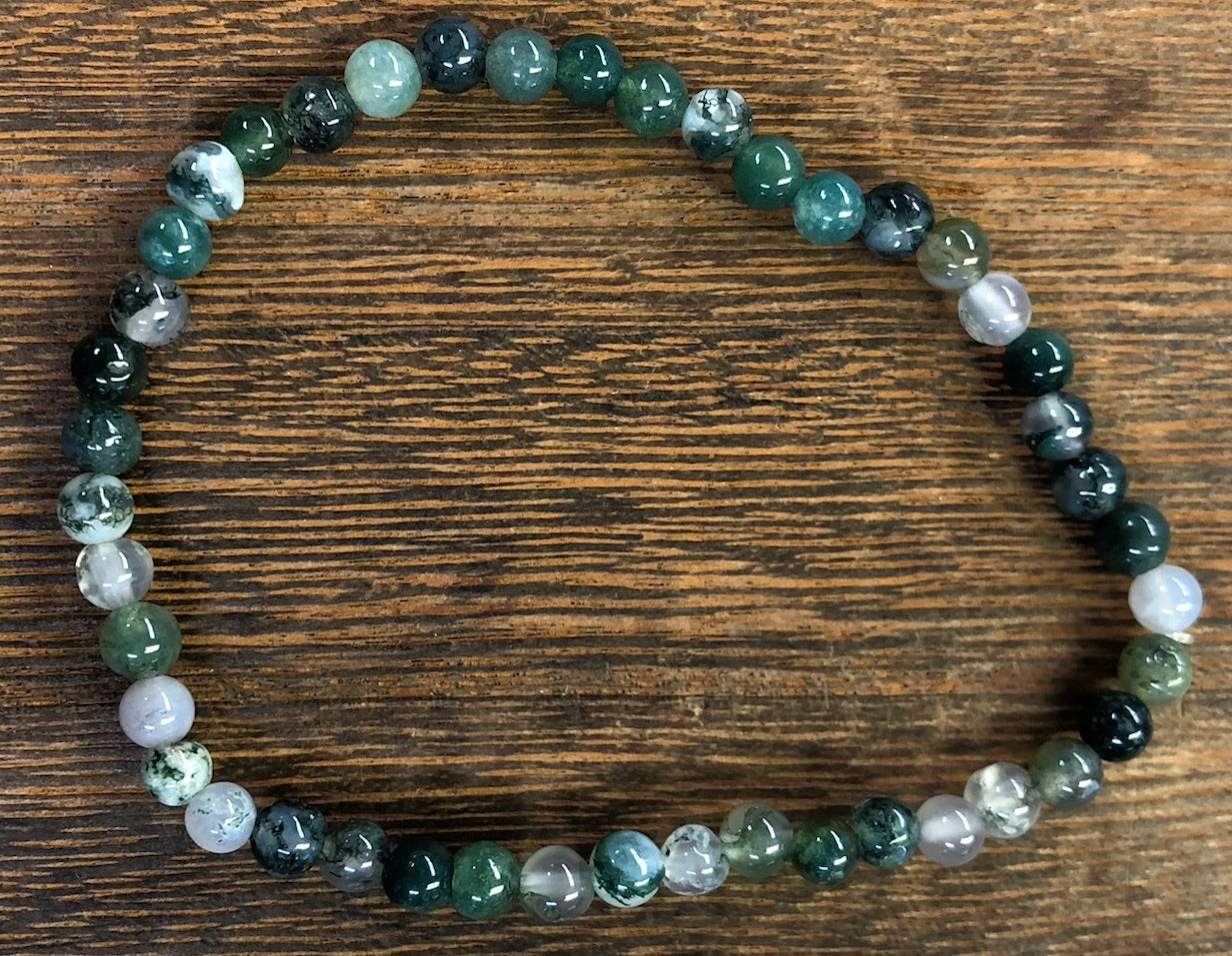 Stone Bracelet 4mm | Stone Stretch Bracelet