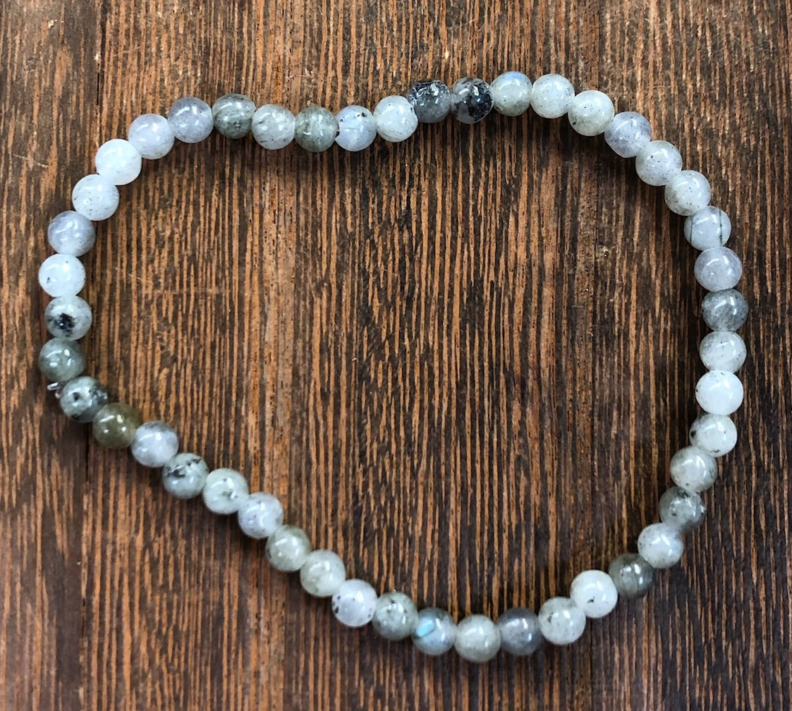 Stone Bracelet 4mm | Stone Stretch Bracelet