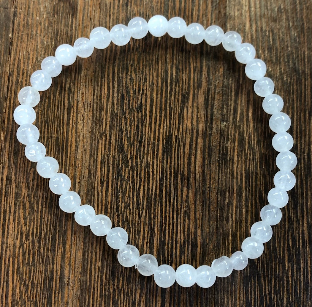 Stone Bracelet 4mm | Stone Stretch Bracelet