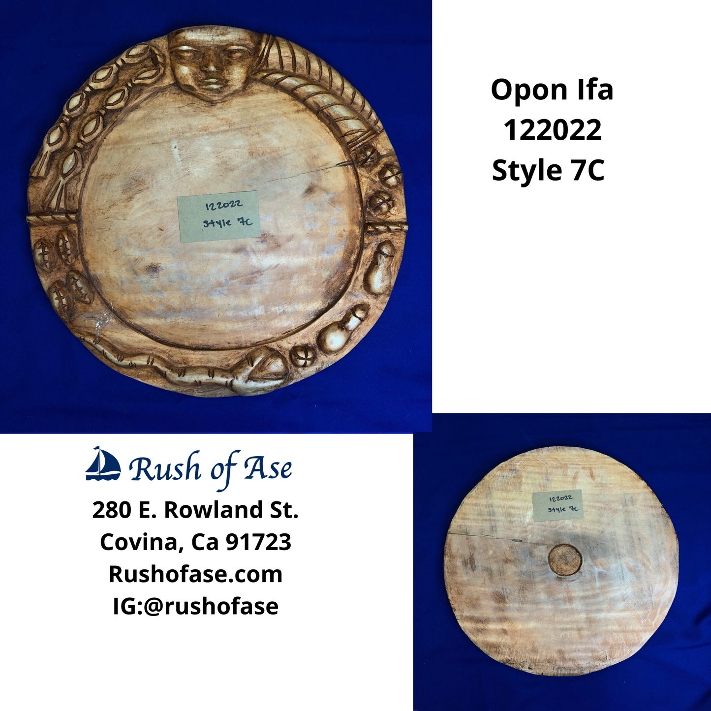 Boards | Ifa Boards | Opon Ifa | Circle Opon Ifa