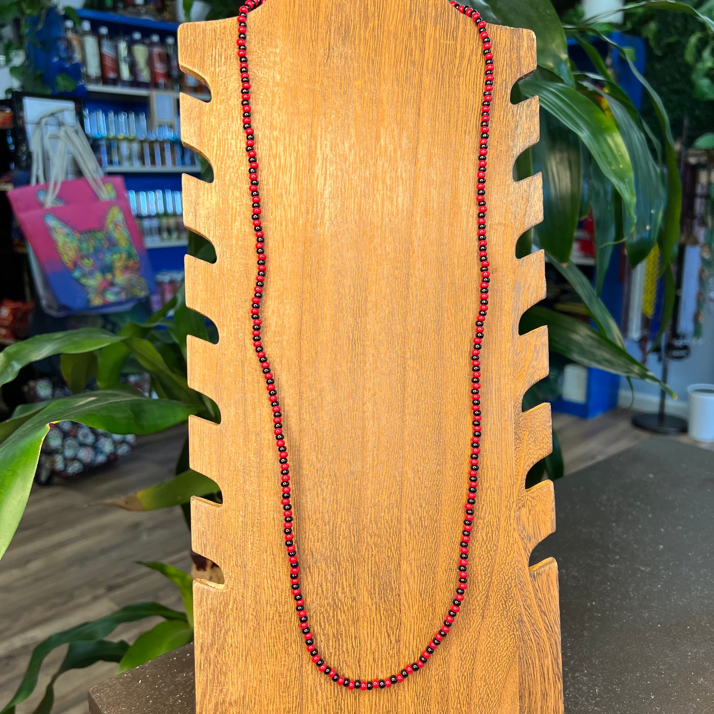 Necklaces | Eleke | Orisa Necklace - Single Strand Beaded Necklace - 4mm | Wholesale