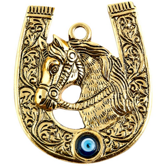 Evil Eye Horse Shoe