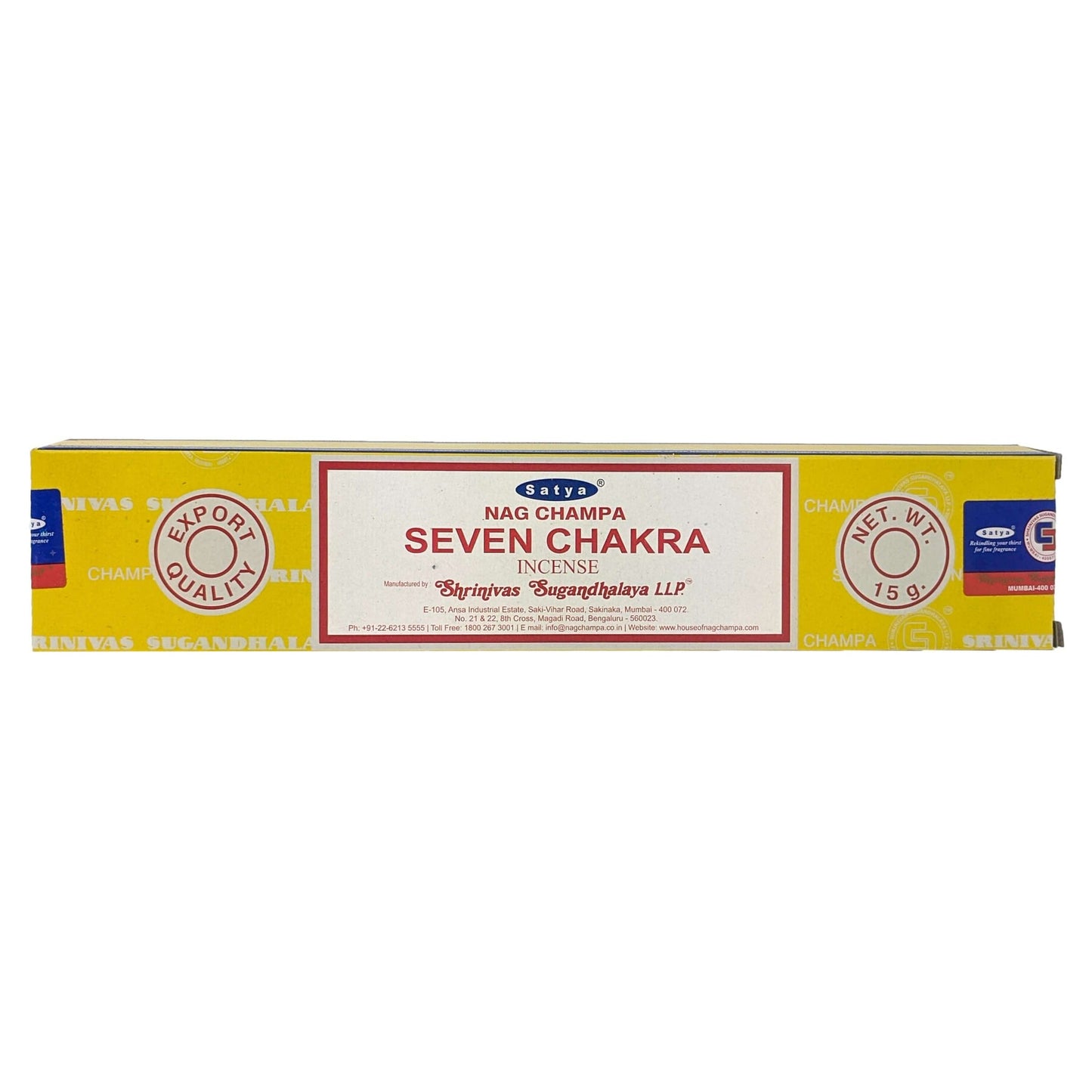 Incense Sticks | Satya Nag Champa Incense Sticks 15gm