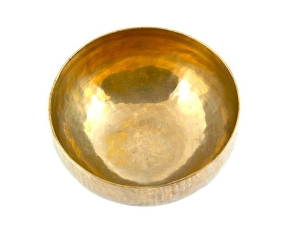 Tibetan Meditation Singing Bowl and Wooden Mallet