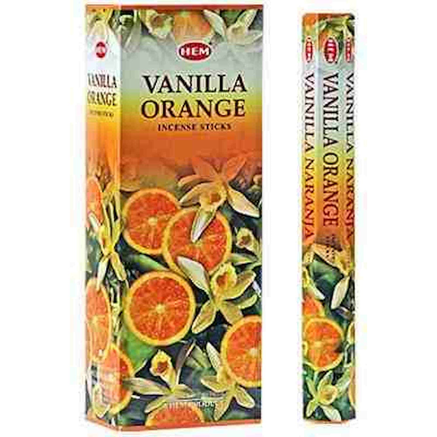 Incense Sticks | Vanilla Orange HEM Hexagon Incense Sticks