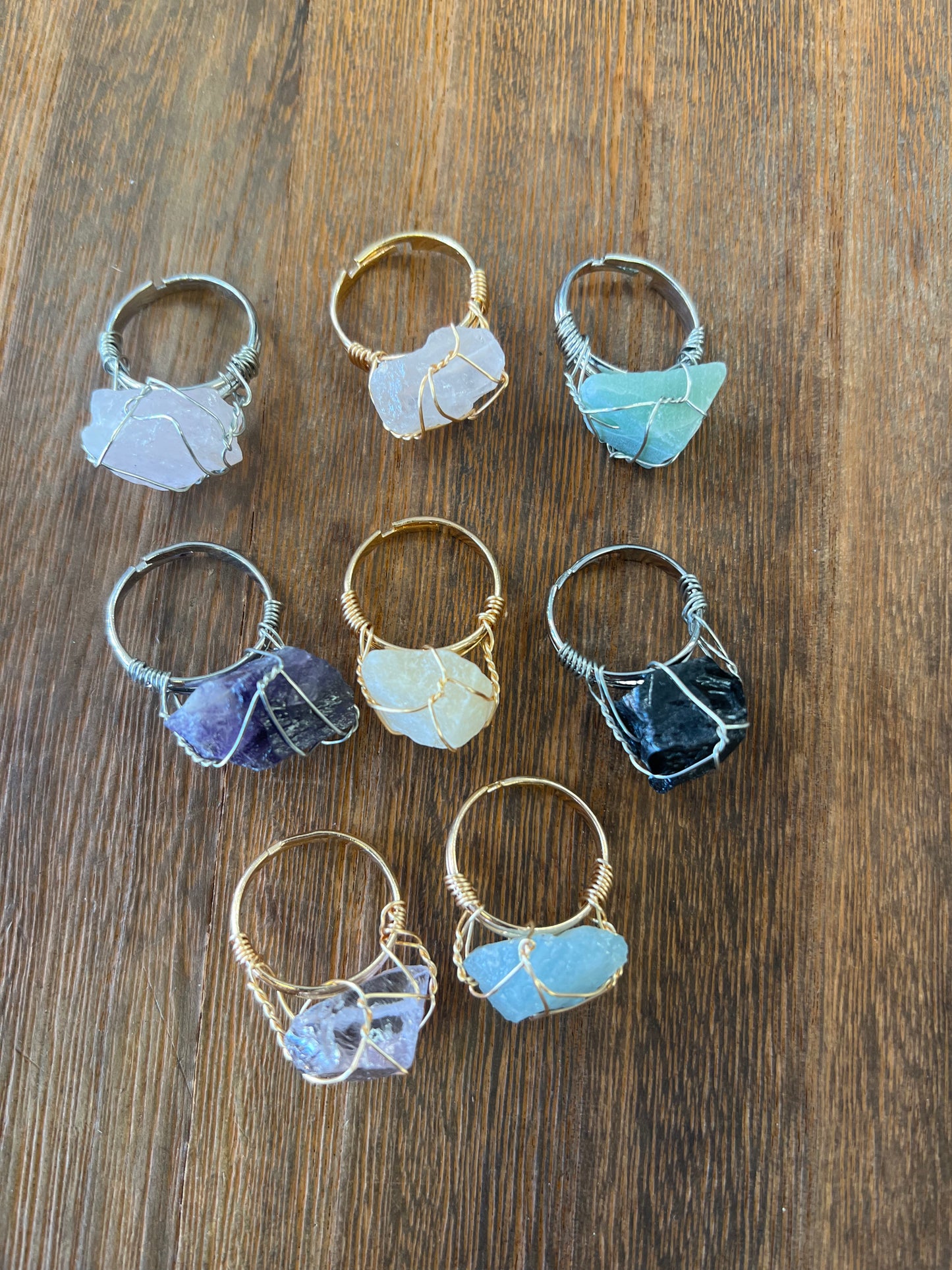 Rings | Raw Stone Adjustable Ring