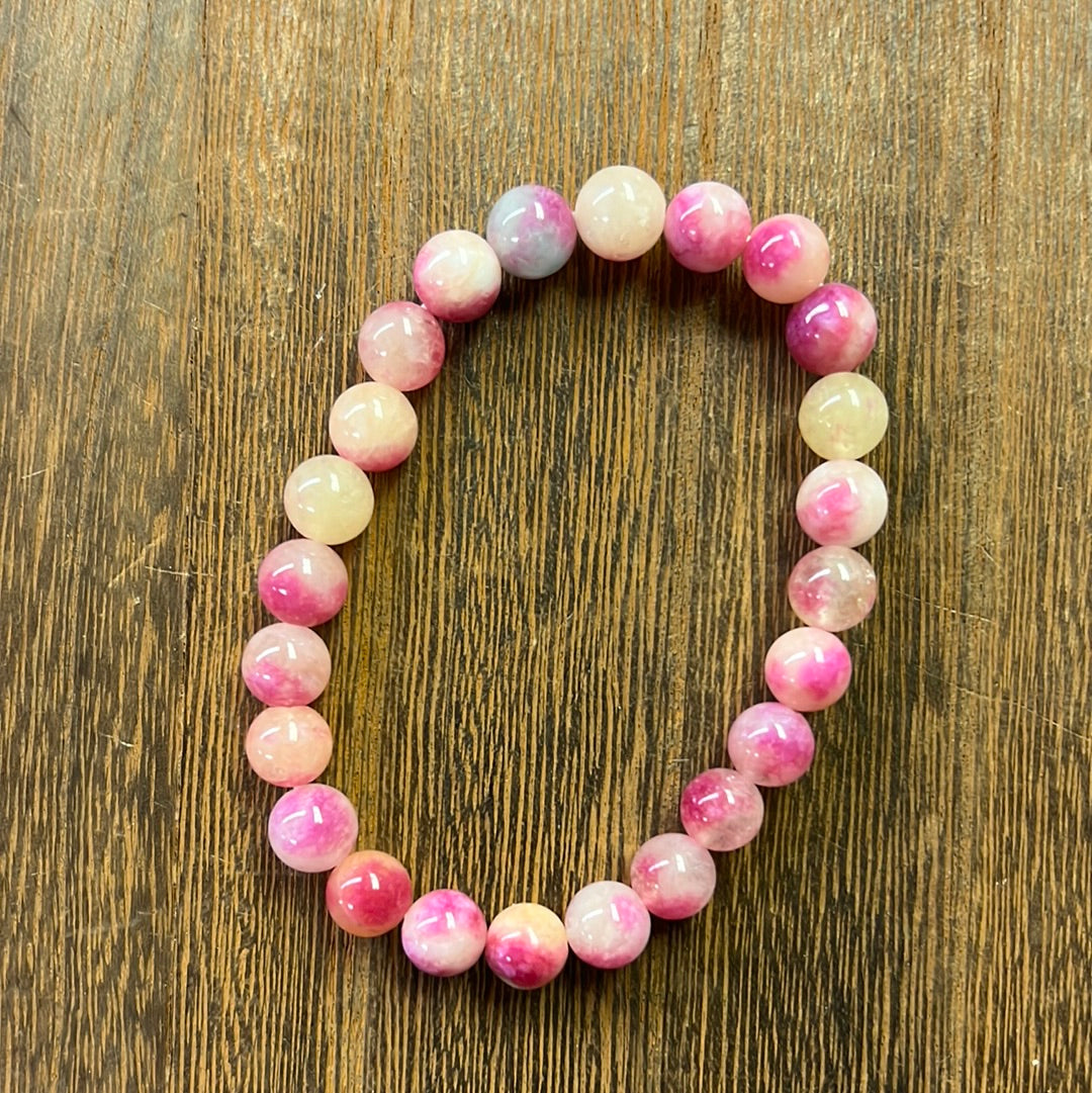 Stone Bracelet 8mm | Stretch Stone Bracelet