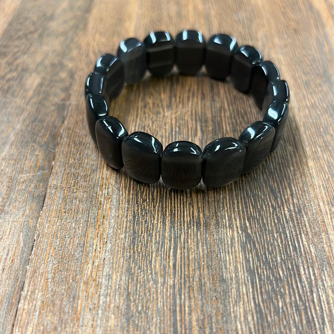 Stone Bracelet | Stone Stretch Bracelet - Mix Shapes