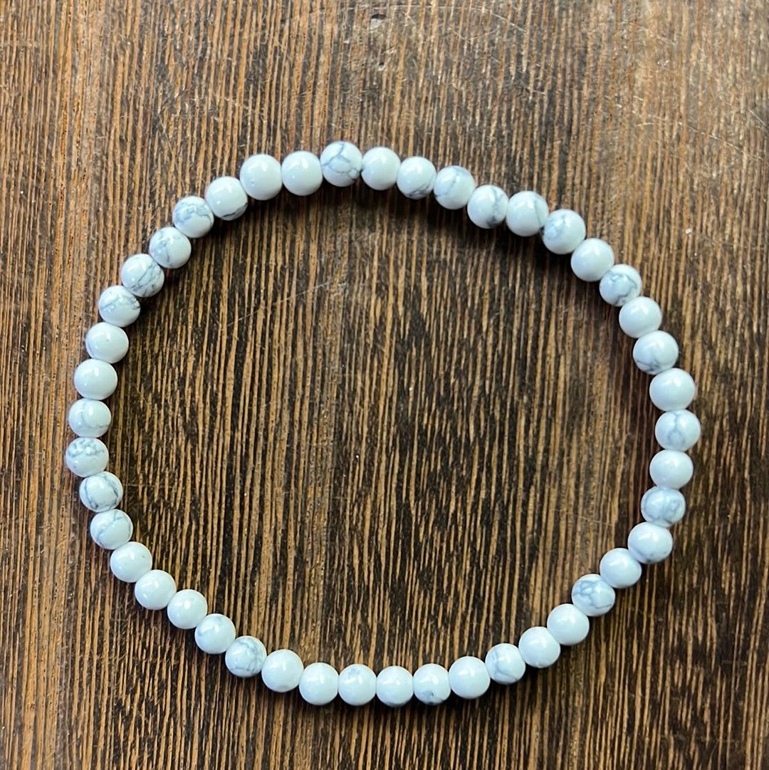 Stone Bracelet 4mm | Stone Stretch Bracelet
