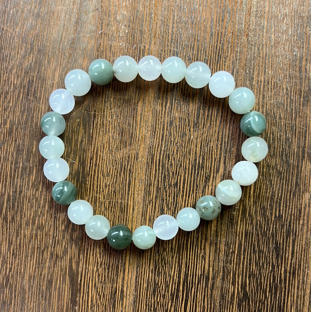 Stone Bracelet 8mm | Stretch Stone Bracelet